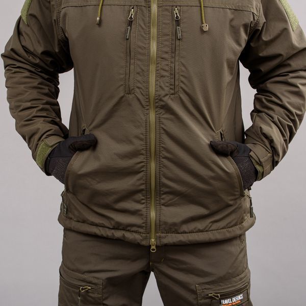 Комплект милитари "TRAVEL DEFENCE" 3 в 1 DARK OLIVE (Таслан + Микрофлис) 00378000L0000000 фото