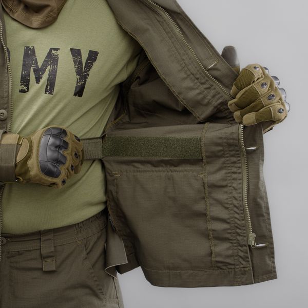 Komplet mundurowy polowy "CRUSADER" OLIVE (Rip-Stop)