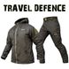 Комплект мілітарі "TRAVEL DEFENCE" 2 в 1 OLIVE (Таслан + Мікрофліс) 00373000S0000000 фото 1