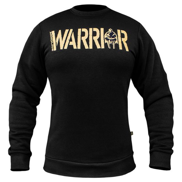 Sweatshirt (hoodie) "WARRIOR" BLACK (Knitwear) 3XL 0021703XL0000000 photo