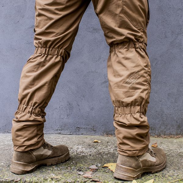 Insulated pants with belt "TRAVEL DEFENCE" COYOTE (Taslan + Microfleece) 00320000S0000000 photo