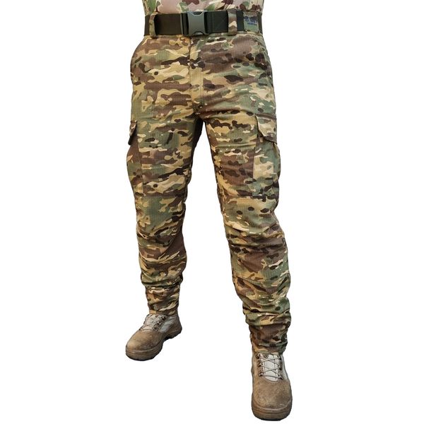 Tactical pants "S.W.A.T." MULTICAM with belt, "Large Size" (Rip-Stop) 0034700XL0000000 photo