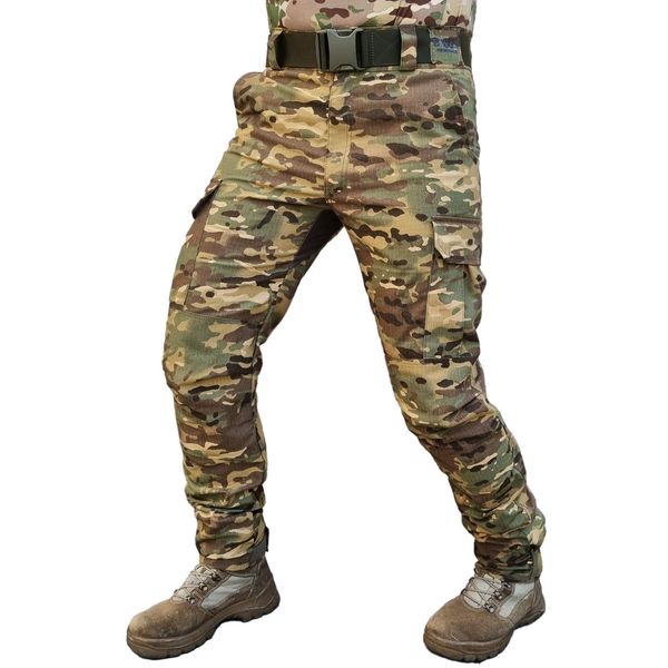 Tactical pants "S.W.A.T." MULTICAM with belt, "Large Size" (Rip-Stop) 0034700XL0000000 photo