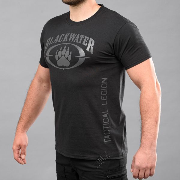 Футболка з принтом "BLACK WATER" BLACK (Бавовна) 0026703XL0000000 фото