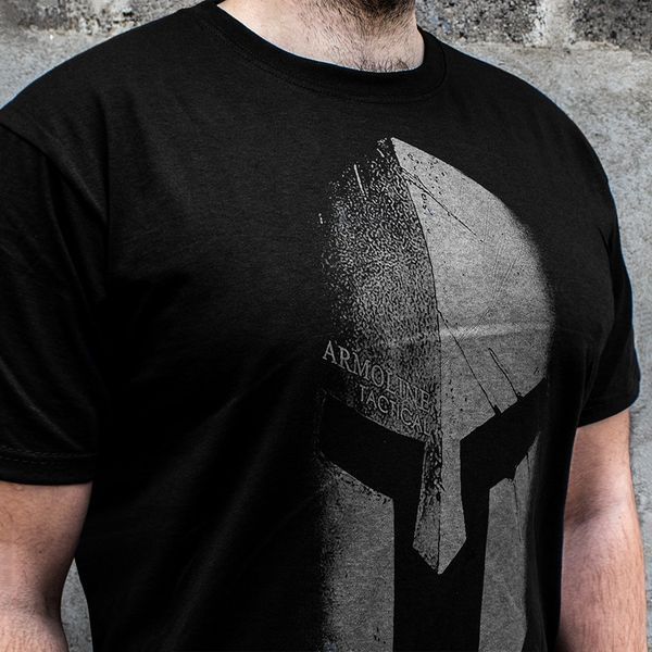 Футболка с принтом "GLADIATOR" BLACK (Хлопок) 00259000L0000000 фото