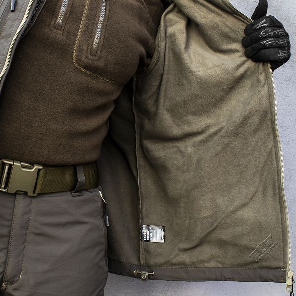 Вітровка "TRAVEL DEFENCE" OLIVE (Таслан + Мікрофліс) 00048000M0000000 фото