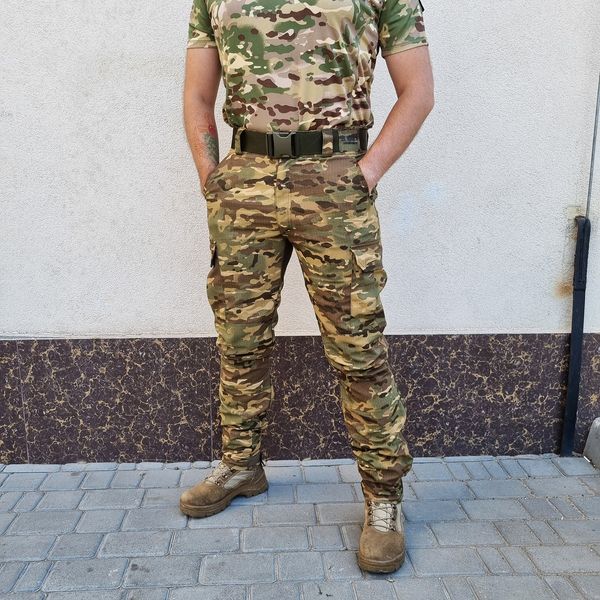 Tactical pants "S.W.A.T." MULTICAM with belt, "Large Size" (Rip-Stop) 0034700XL0000000 photo