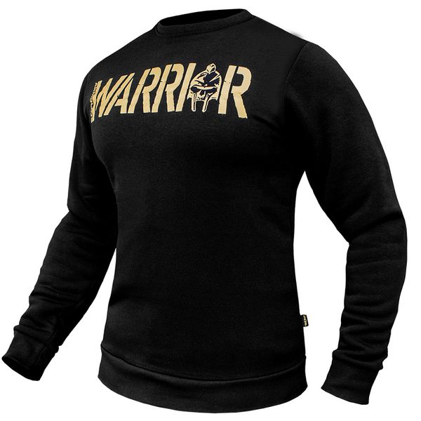 Sweatshirt (hoodie) "WARRIOR" BLACK (Knitwear) 3XL 0021703XL0000000 photo