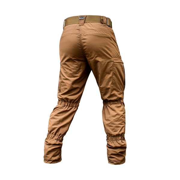 Insulated pants with belt "TRAVEL DEFENCE" COYOTE (Taslan + Microfleece) 00320000S0000000 photo