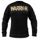 Sweatshirt (hoodie) "WARRIOR" BLACK (Knitwear) 3XL 0021703XL0000000 photo 3