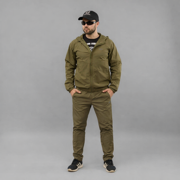 Dres męski "EXTRAVEL" OLIVE (2VStretch)