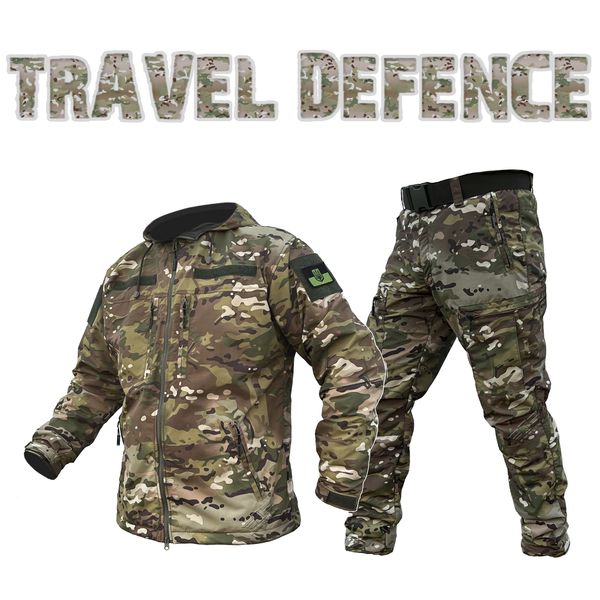 Комплект милитари "TRAVEL DEFENCE" 2 в 1 MULTICAM (Таслан + Микрофлис) 00372000S0000000 фото