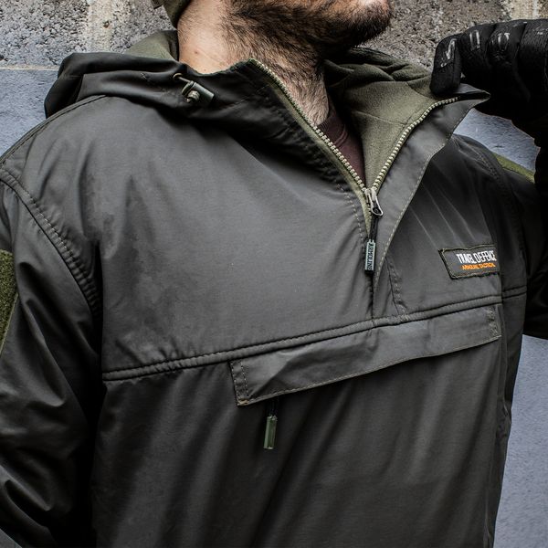 Military suit "TRAVEL DEFENCE" 2 in 1 ANORAK DARK OLIVE (Taslan + Microfleece) 00357000S0000000 photo