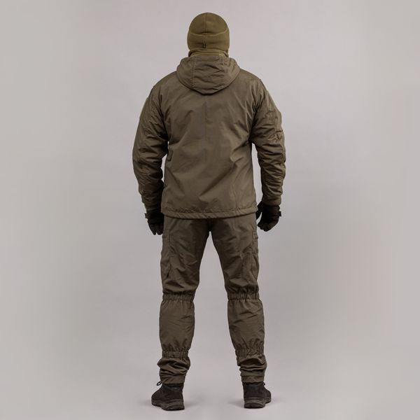 Komplet wojskowy "TRAVEL DEFENCE" 3 w 1 DARK OLIVE(Taslan + Mikropolar)