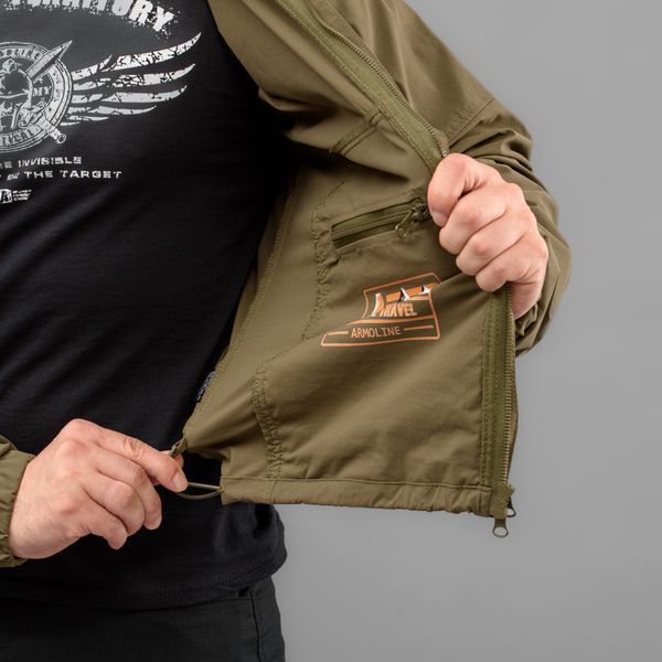 Dres męski "EXTRAVEL" OLIVE (2VStretch)