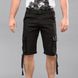 Cargo shorts with belt "LEGION" BLACK (Cotton Stretch) 00307000S0000000 photo 2