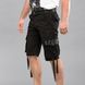 Cargo shorts with belt "LEGION" BLACK (Cotton Stretch) 00307000S0000000 photo 1