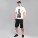 Cargo shorts with belt "LEGION" BLACK (Cotton Stretch) 00307000S0000000 photo 10