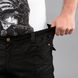 Cargo shorts with belt "LEGION" BLACK (Cotton Stretch) 00307000S0000000 photo 5