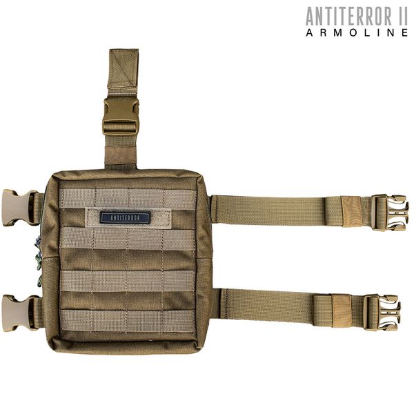 Thigh pouch "ANTITERROR II" COYOTE (Cordura) 0016800000000000 photo