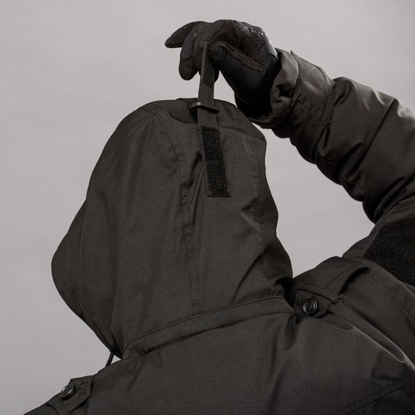 Куртка бушлат зимняя "RAPTOR-3" ВВЗ BLACK (Мембрана + Синтепон + Флис) 00088000M0000000 фото