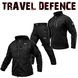 Military suit "TRAVEL DEFENCE" 3 in 1 BLACK (Taslan + Microfleece) 00376000S0000000 photo 1