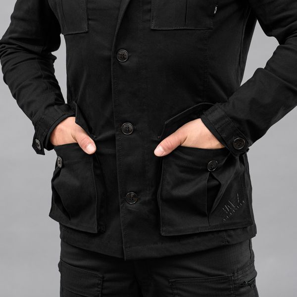 Military jacket "KILBORN" BLACK (Jeans) 0009100XS0000000 photo