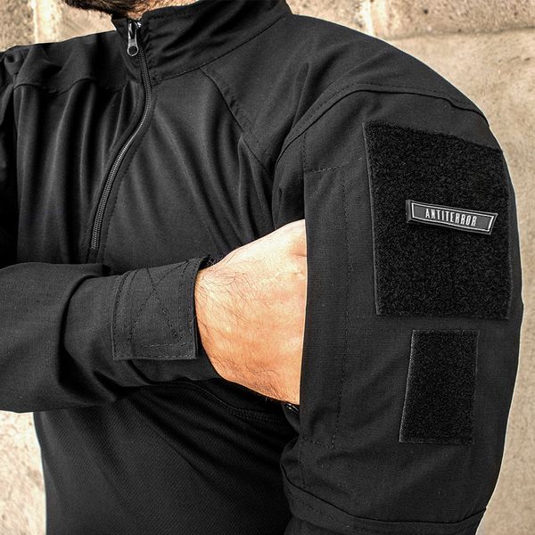 UBACS Combat Shirt "ANTITERROR II" BLACK (Rip-Stop + CoolPass + Ribana) 00221000S0000000 photo