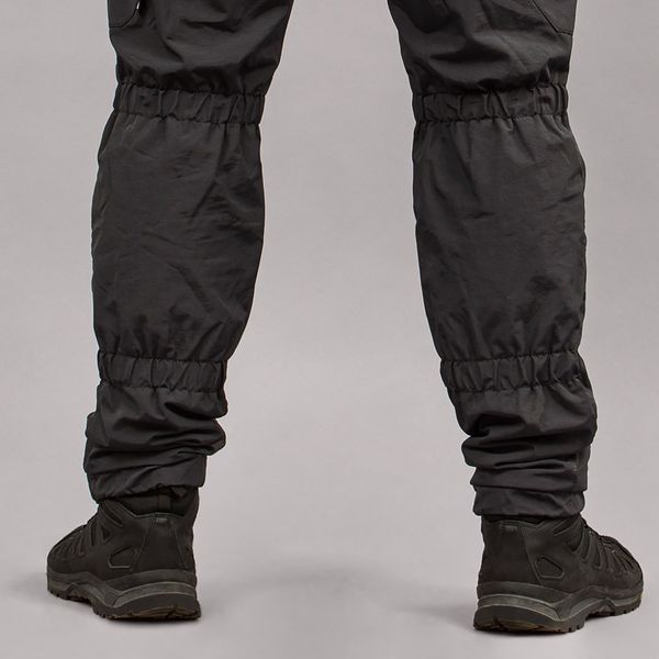 Komplet wojskowy "TRAVEL DEFENCE" 3 w 1 BLACK (Taslan + Mikropolar)