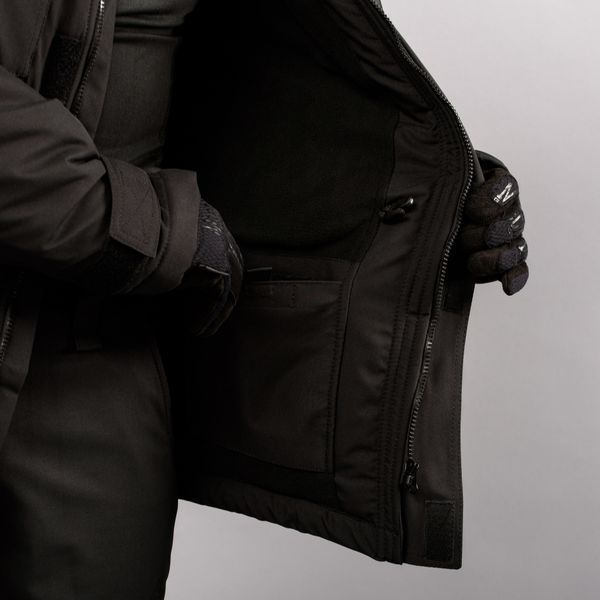Куртка бушлат зимняя "RAPTOR-3" ВВЗ BLACK (Мембрана + Синтепон + Флис) 00088000L0000000 фото