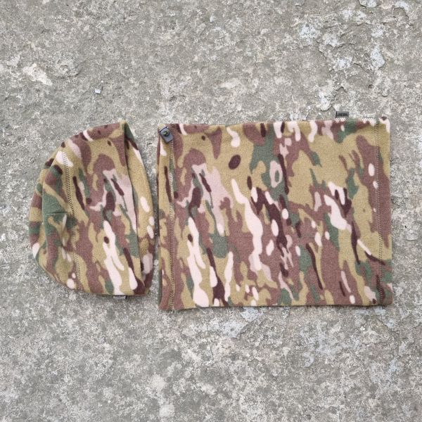 Warm Set Hat + Buff "MULTICAM" (Fleece) 00395000M0000000 photo