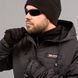 Komplet wojskowy "TRAVEL DEFENCE" 3 w 1 BLACK (Taslan + Mikropolar)