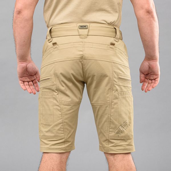 Шорты с ремнём "SPARTAN" BEIGE (Коттон Стрейч) 0030800XL0000000 фото