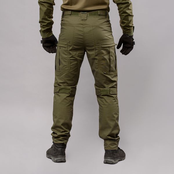 Spodnie taktyczne "ANTITERROR II" OLIVE (Rip-Stop Stretch + membrana)