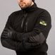Komplet wojskowy "TRAVEL DEFENCE" 3 w 1 BLACK (Taslan + Mikropolar)