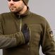 Tactical sweatshirt 1/4 Zip "TRAVEL DEFENCE" OLIVE (Microfleece) 0024803XL0000000 photo 5