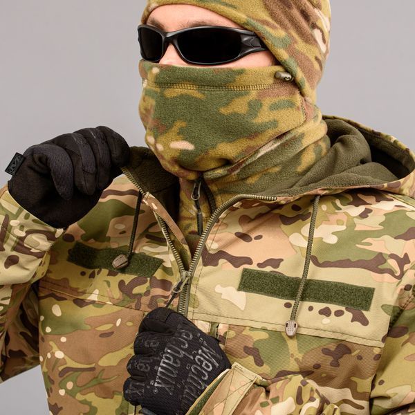 Komplet wojskowy "TRAVEL DEFENCE" 3 w 1 MULTICAM (Taslan + Mikropolar)