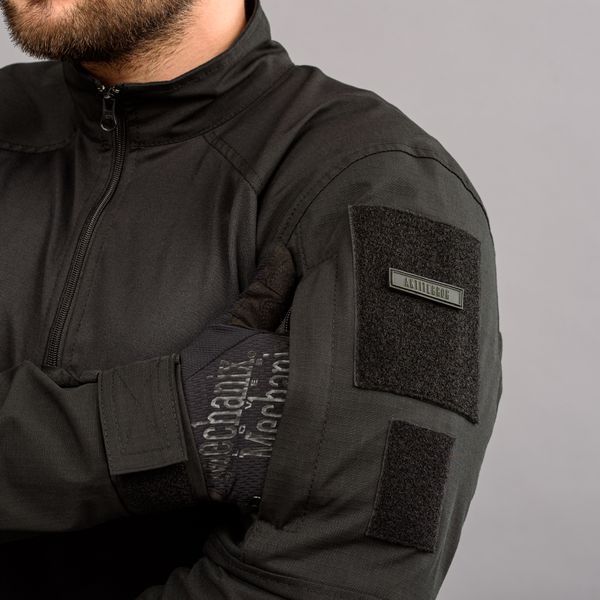 UBACS Combat Shirt "ANTITERROR II" BLACK (Rip-Stop + CoolPass + Ribana) 00221000L0000000 photo