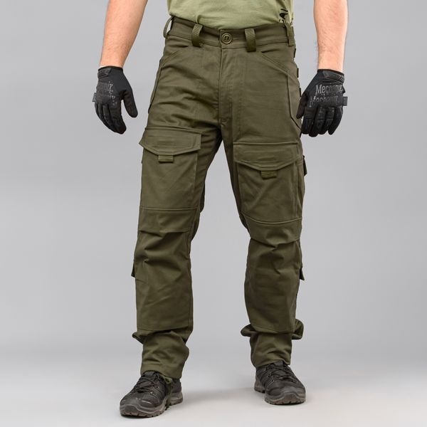 Spodnie taktyczne "SHTORM" OLIVE (Jeans)