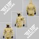 Field suit "CRUSADER" LIGHT COYOTE (Rip-Stop) 00072000SREGULAR photo 2