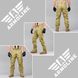 Field suit "CRUSADER" LIGHT COYOTE (Rip-Stop) 00072000SREGULAR photo 3