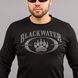 Koszulka z rękawami "BLACK WATER" BLACK (Dzianina)