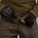Komplet "TRAVEL DEFENCE" ANORAK DARK OLIVE 2 w 1 (Taslan + Mikropolar)