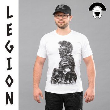 Футболка з принтом "LEGION" WHITE (Бавовна) 00275000S0000000 фото