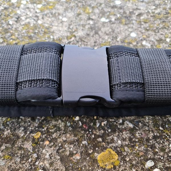 Tactical belt "ANTITERROR II" BLACK 5 cm (Polyamide) 0020100000000000 photo