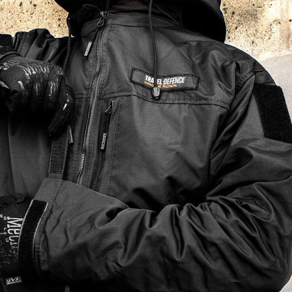 Military suit "TRAVEL DEFENCE" 2 in 1 BLACK (Taslan + Microfleece) 00369000S0000000 photo