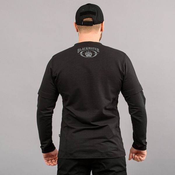 T-shirt with sleeves "BLACK WATER" BLACK (Knitwear) 0028200XL0000000 photo