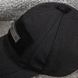 Tactical Baseball Cap "ANTITERROR II" BLACK (Rip-Stop + Membrane) 0004000000000000 photo 4