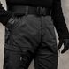 Military suit "TRAVEL DEFENCE" 2 in 1 BLACK (Taslan + Microfleece) 00369000S0000000 photo 8