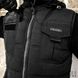 Insulated vest with hood "ANTITERROR II" BLACK (Membrane + Sintepon) 00051000S0000000 photo 6